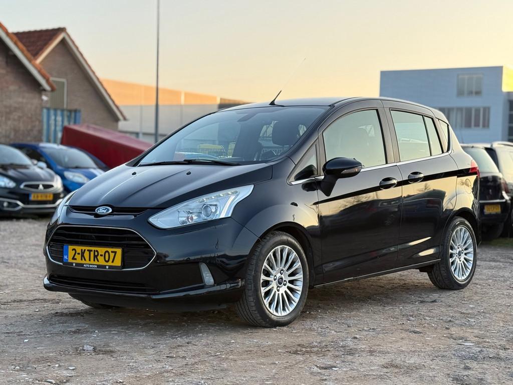 Ford B-Max 1.0 EcoBoost Titanium/ TREKHAAK/ ZUINIG, Voorwielaandrijving, Euro 5, 101 pk, Gebruikt