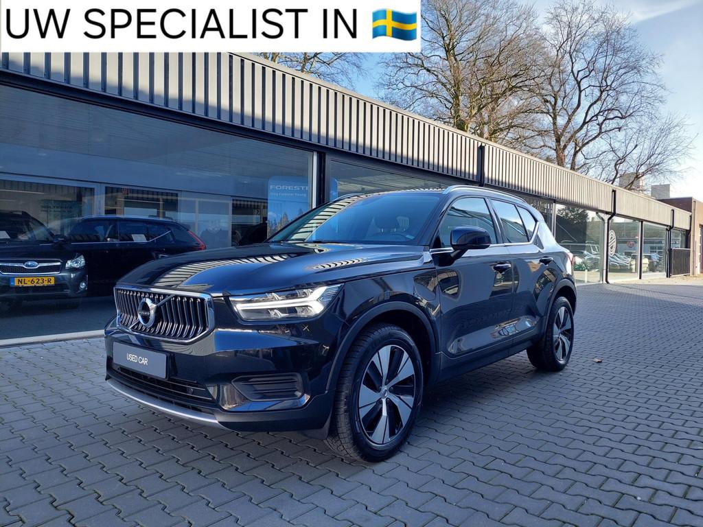 Volvo XC40 1.5 T5 Recharge Inscription Expression Navi Clima, Auto's, Stof, Zwart, Plug-in hybride, Bedrijf