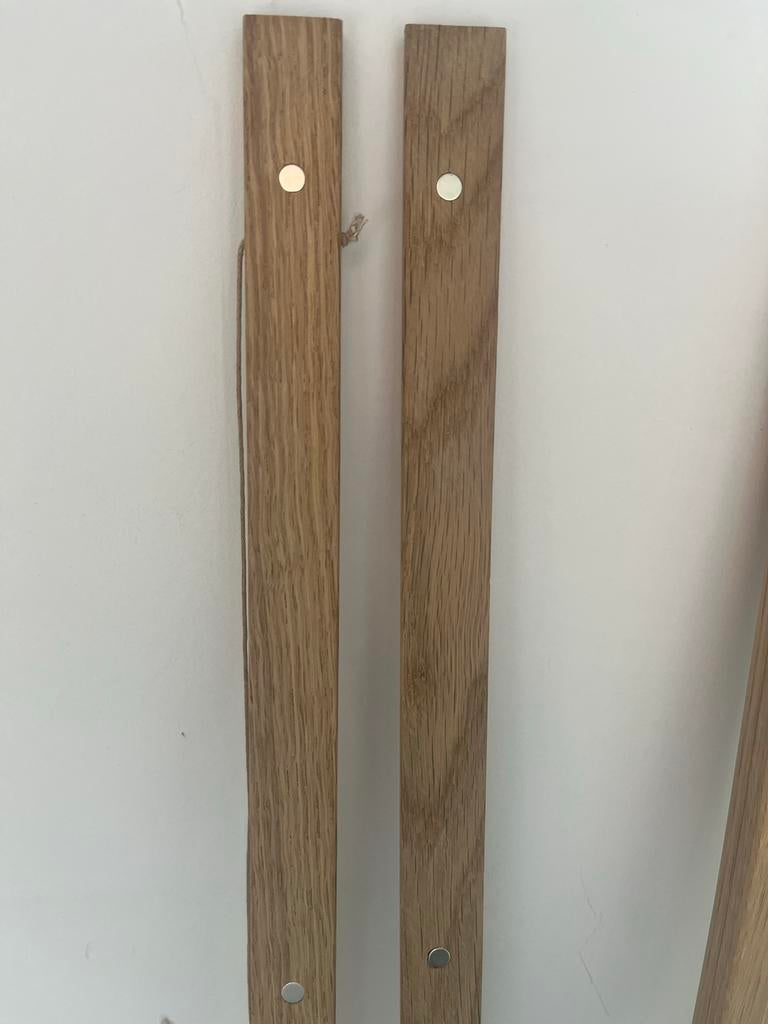 Latjes posterhouder 90cm eiken BGA met magneten nieuw, Nieuw, Ophalen of Verzenden, 75 tot 100 cm, 75 cm of meer