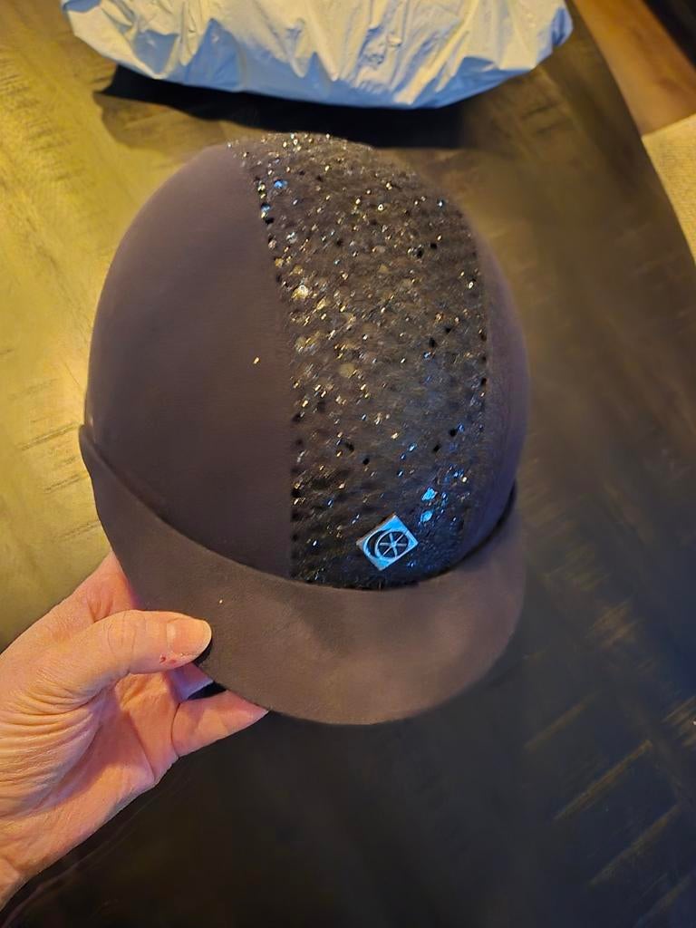 Charles Owen cap, Dieren en Toebehoren, Paardrijkleding, Ophalen of Verzenden, Zo goed als nieuw, Dressuur, Cap