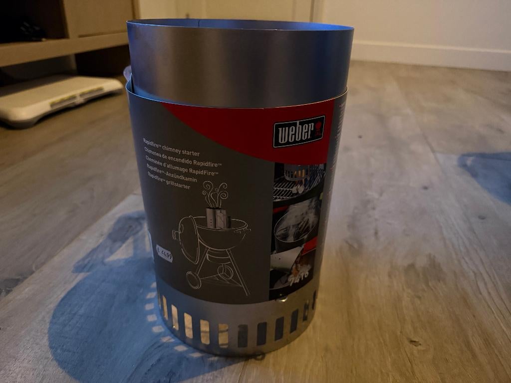 Weber Rapidfire Brikettenstarter, Ophalen of Verzenden, Nieuw, Weber