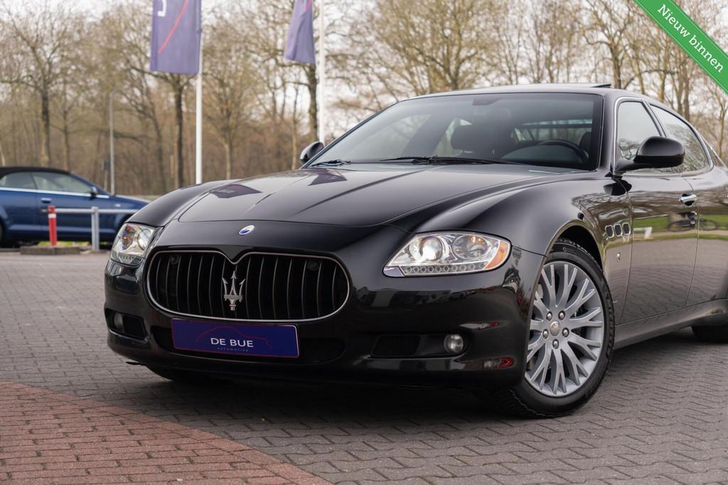 Maserati Quattroporte 4.2 V8 Executive GT|ZF-Aut.6|Youngtime, Auto's, Automaat, Gebruikt, Zwart, Bedrijf