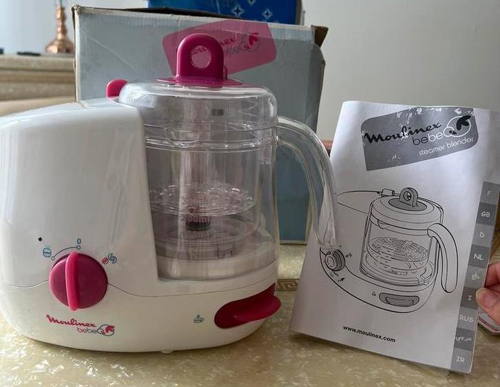 Moulinex Bébé baby stoomkoker & blender – babyfood maker, Kinderen en Baby's, Ophalen of Verzenden, Nieuw, Overige typen
