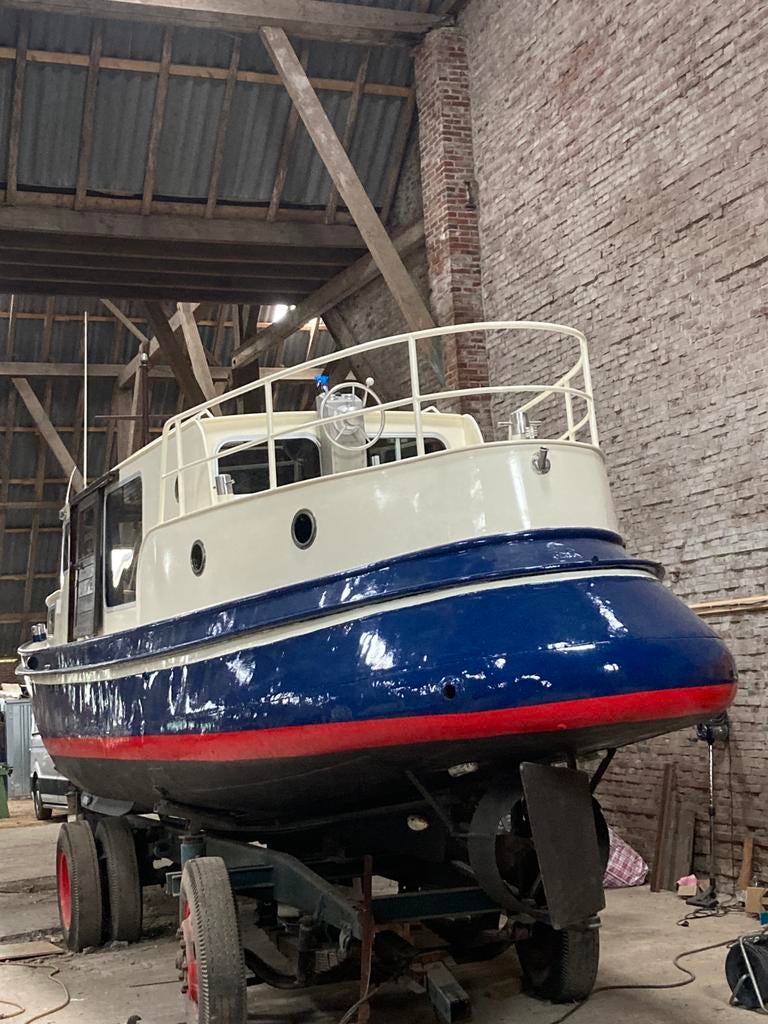 Notaris boot, Ophalen, Staal, Diesel, Zo goed als nieuw