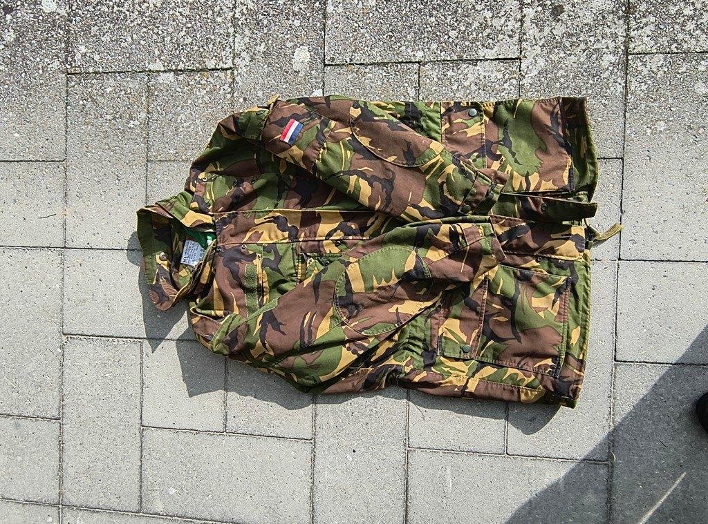 Camouflage jas, Verzamelen, Militaria | Algemeen, Ophalen of Verzenden, Landmacht, Nederland, Kleding of Schoenen
