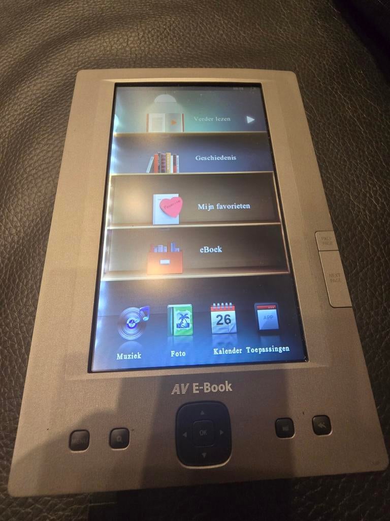 Z.G.A.N. E-reader + MP3-speler met oplaadkabel, Ophalen of Verzenden, Zo goed als nieuw, 6 inch of minder, Audio