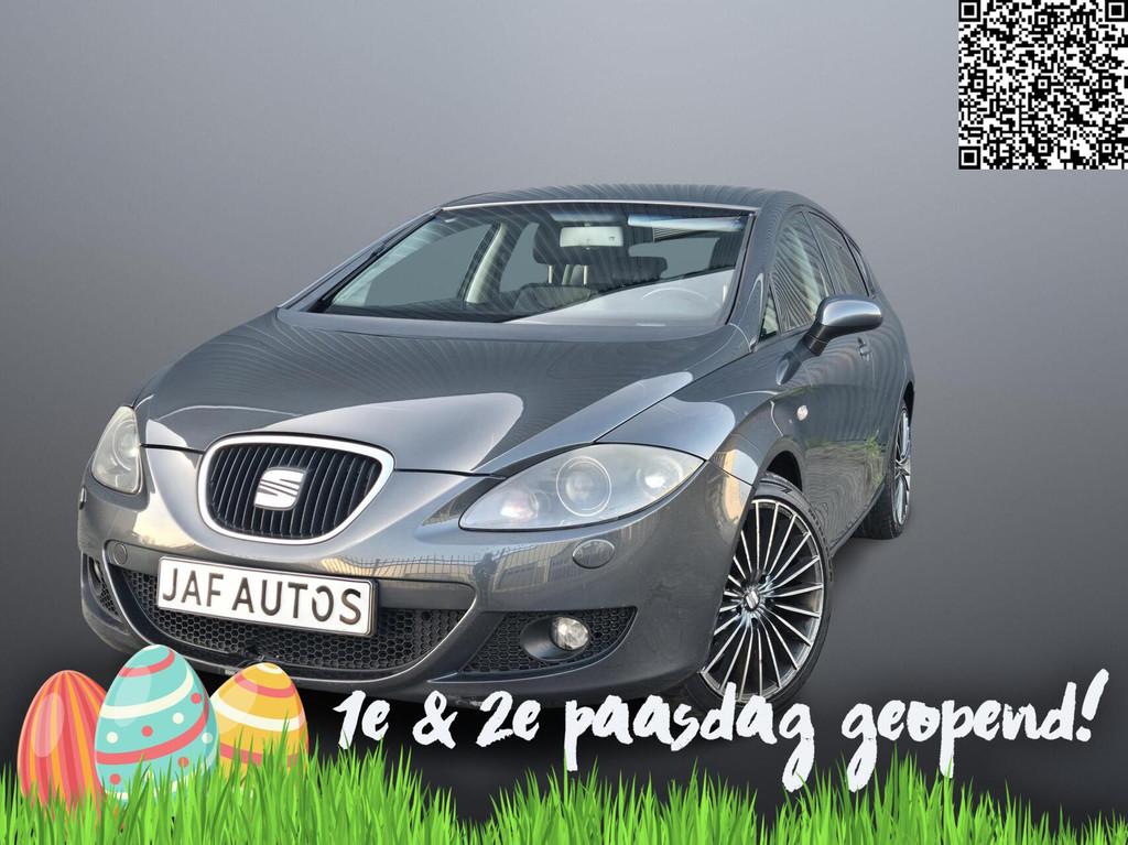 Seat Leon 2.0 FSI Sport Leder AUTOMAAT luxe nw apk!, Gebruikt, 680 kg, 4 cilinders, Leon