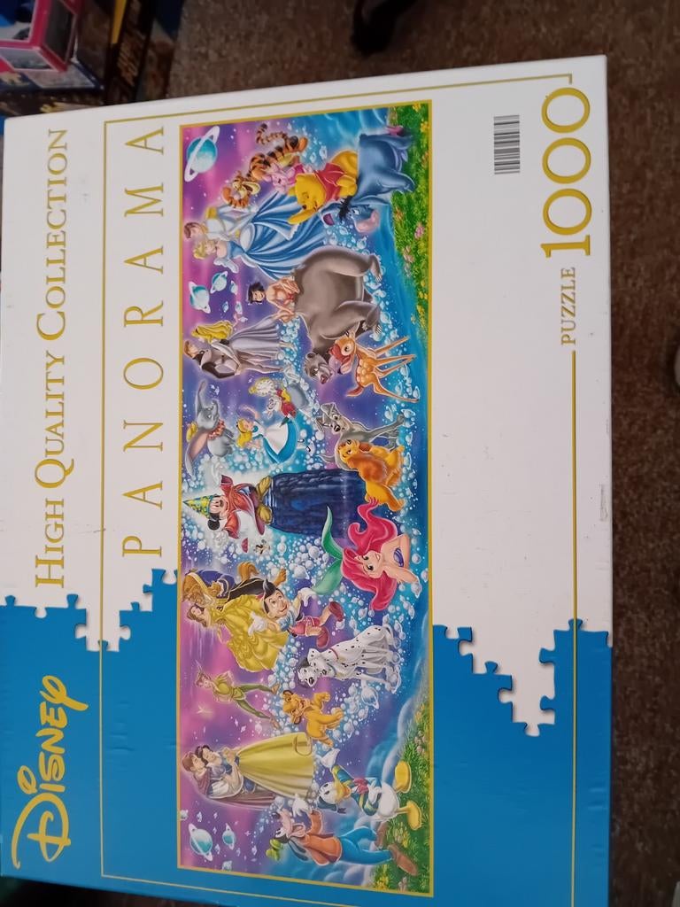 6x puzzel van 1000stukjes Compleet, Ophalen of Verzenden, 500 t/m 1500 stukjes, Zo goed als nieuw