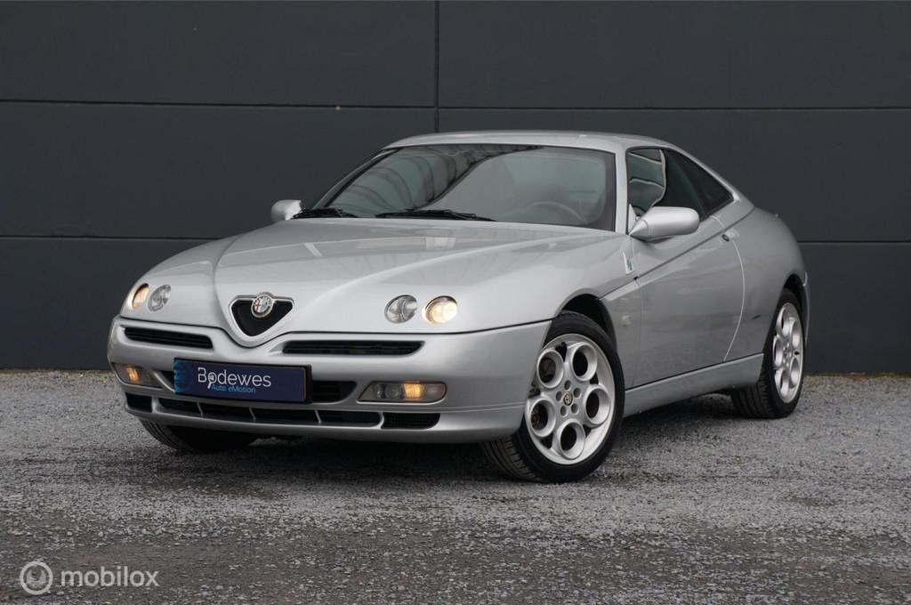 Alfa Romeo GTV (916) 2.0 V6 Turbo Benzina Airco Documentatie, Gebruikt, 201 pk, 4 stoelen, Leder en Stof