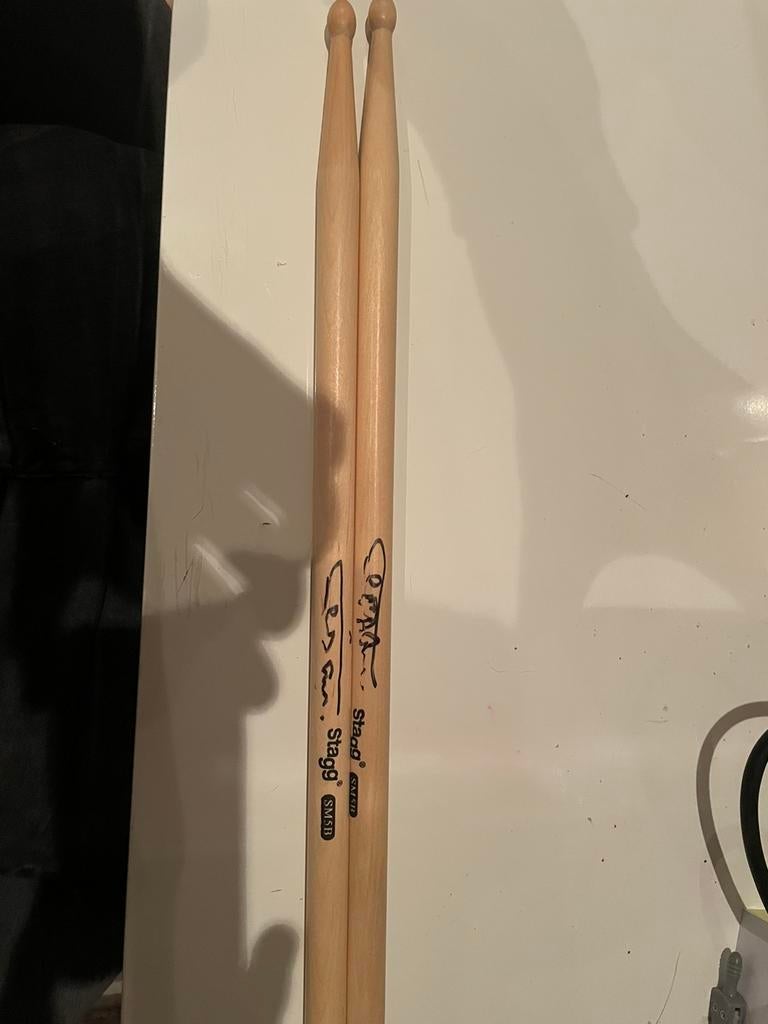 Drumstokker Cesar Zuiderwijk(gesigneerd), Ophalen of Verzenden, Zo goed als nieuw, Overige merken