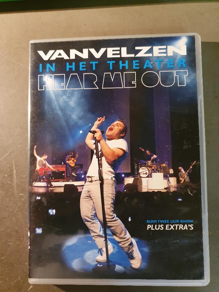 Roel vanVelzen- In het theater- Hear me out DVD, Alle leeftijden, Ophalen, Zo goed als nieuw