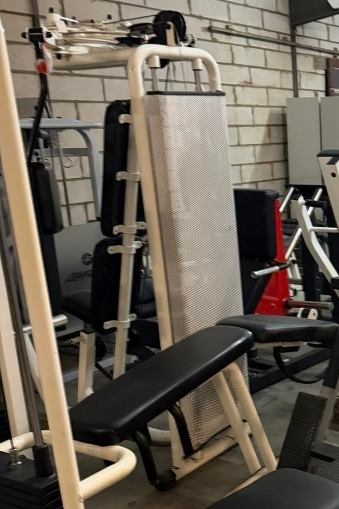 TECA Kracht Leg Curl + Pectoral Krachtstation, Sport en Fitness, Fitnessmaterialen, Ophalen of Verzenden, Gebruikt, Benen, Overige typen