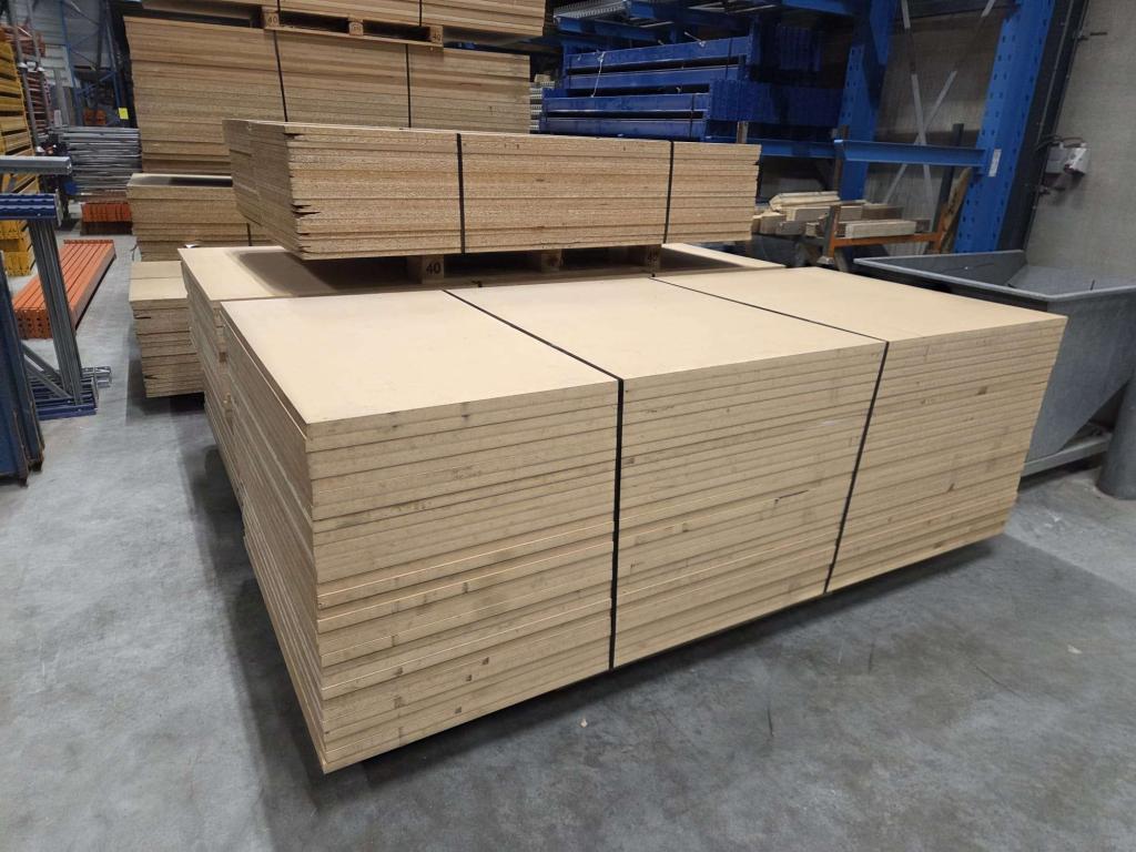 Partij MDF Legborden plaat 30mm dik va €6,90 p/m2, Gebruikt, 25 tot 50 mm, Overige typen, Ophalen of Verzenden