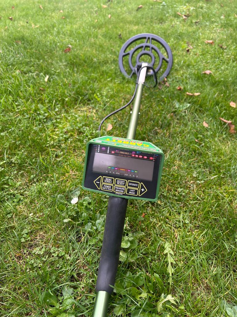 Pas ingeruild / Garrett GTI 1500 metaaldetector, Hobby en Vrije tijd, Metaaldetectors, Garrett, Meer dan 30 cm, Zo goed als nieuw