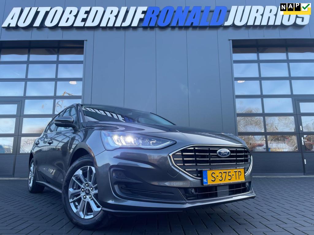 Ford Focus 1.0 EcoBoost Hybrid Titanium NLAuto/Carplay/Full, Gebruikt, Origineel Nederlands, Bedrijf, Handgeschakeld