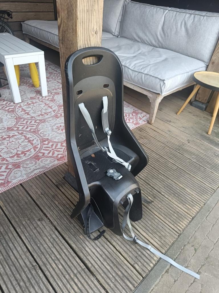 Polisport fietsstoeltje achter, Fietsen en Brommers, Fietsaccessoires | Fietsstoeltjes, Polisport, Ophalen, 15 t/m 25 kg, Gebruikt