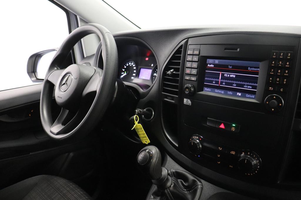 Mercedes-Benz Vito 110 CDI XL EURO 6 - Airco - Sidebars - Ca, Voorwielaandrijving, Gebruikt, 4 cilinders, Start-stop-systeem