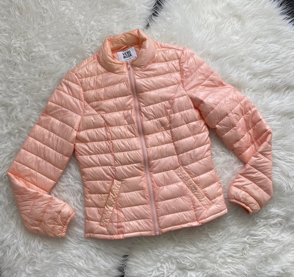 Roze gewatteerd tussenjasje / jack maat XS/34 - Vero Moda, Ophalen of Verzenden, Nieuw, Maat 34 (XS) of kleiner, Roze
