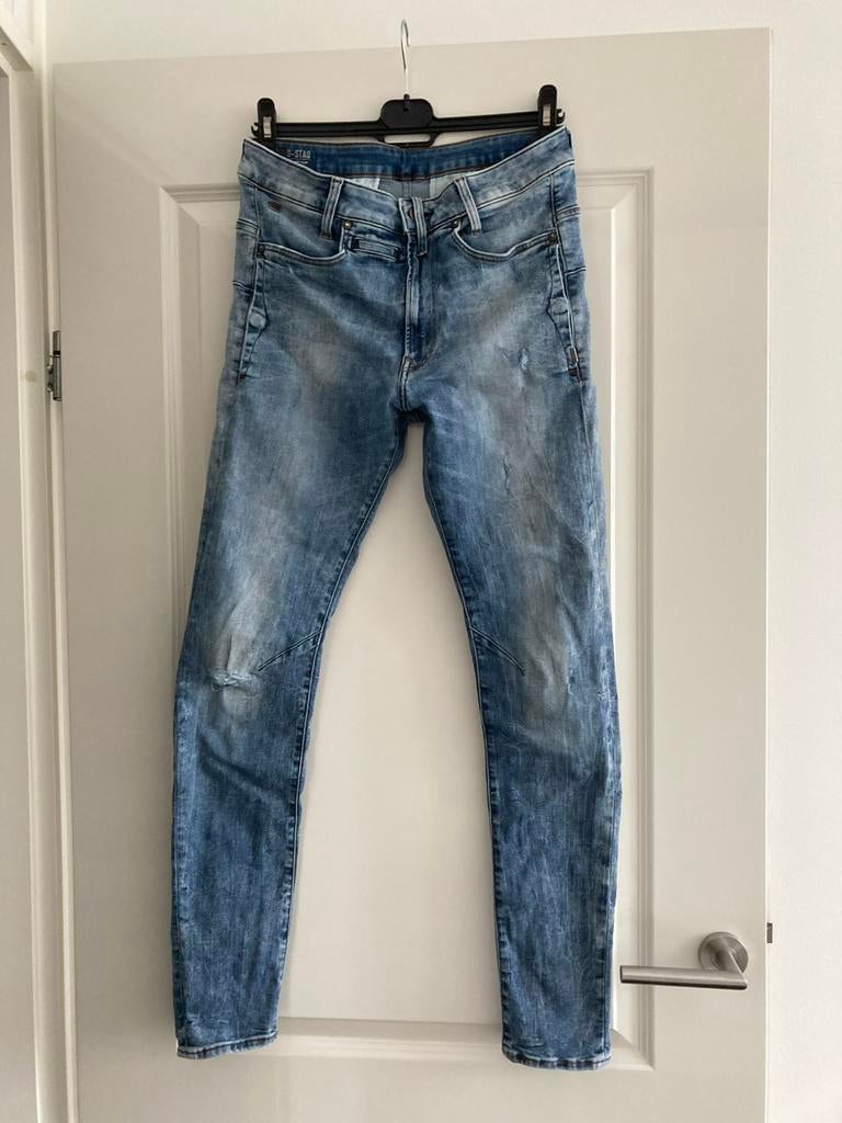 G-star D-stag 5 pocket super slim 29/34. Heren, Ophalen of Verzenden, Zo goed als nieuw, Blauw, W32 (confectie 46) of kleiner