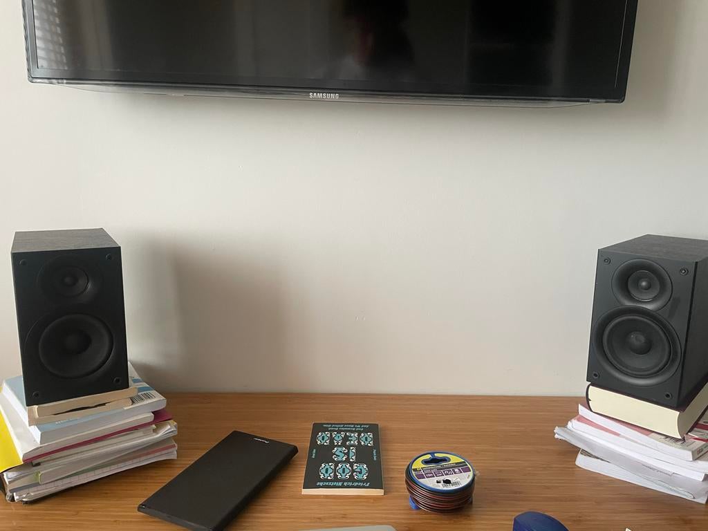 2 x Pioneer S-HM31 Speakers - Zo goed als nieuw!, Audio, Tv en Foto, Luidsprekers, Ophalen of Verzenden, Zo goed als nieuw, Minder dan 60 watt