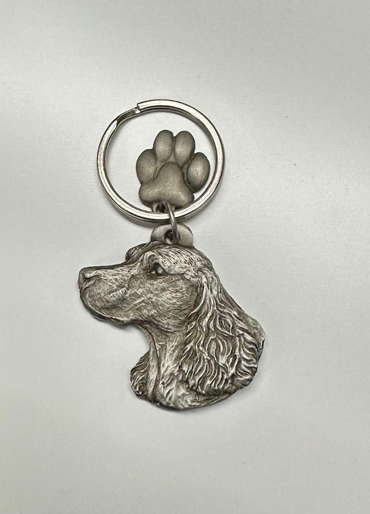 Sleutelhanger Engelse Springer Spaniel - tin, Dier of Natuur, Nieuw, Ophalen of Verzenden, Nvt