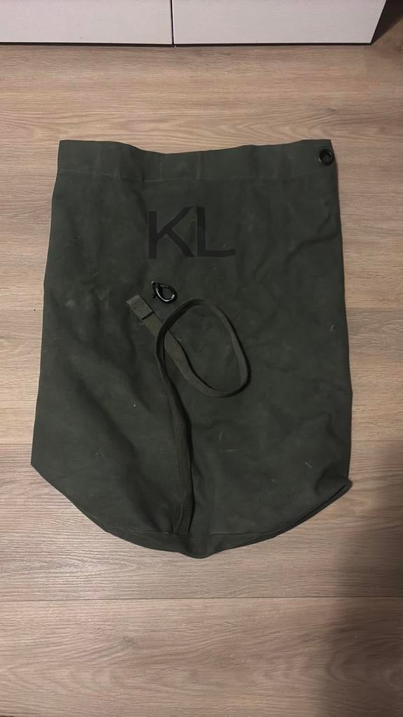 Laatste kans: Plunjebaal KL groen leger militair plunjezak, Ophalen, Landmacht, Nederland