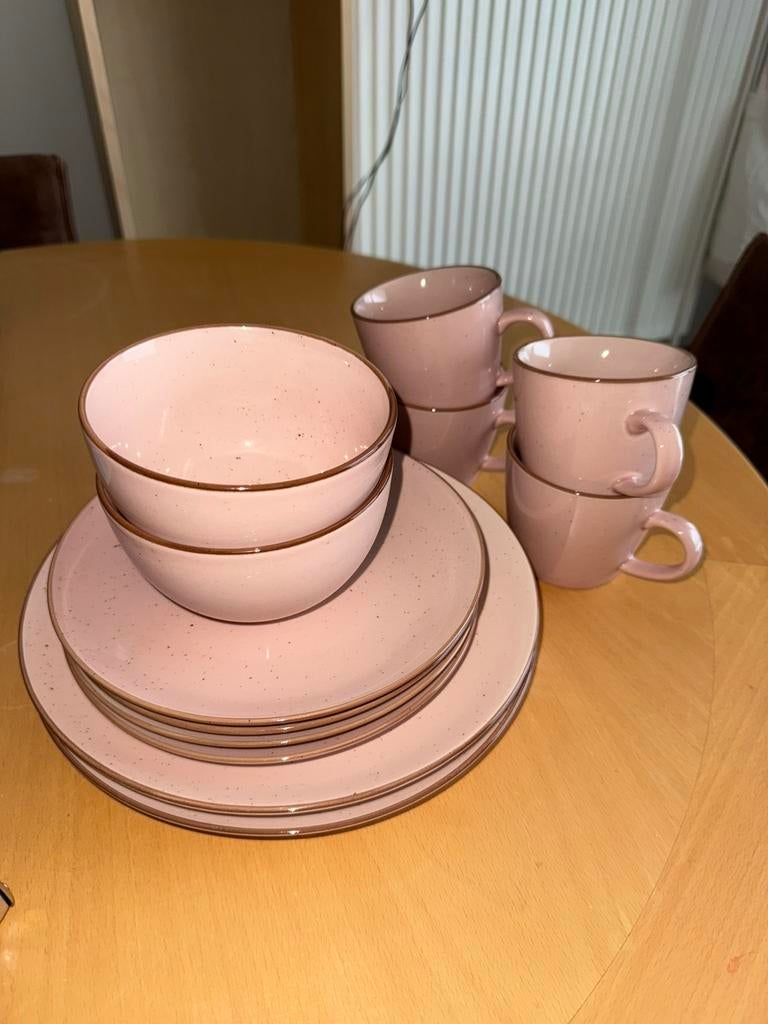 Xenos roze borden, Ophalen of Verzenden