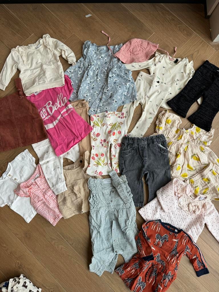 Meisjes kleding bundel maat 56-74, Ophalen of Verzenden, Gebruikt, Maat 56