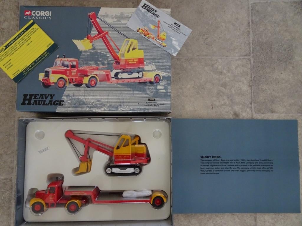 Corgi  Classics Heavy Haulage limited edition certificaat nr, Ophalen, Zo goed als nieuw, Overige typen