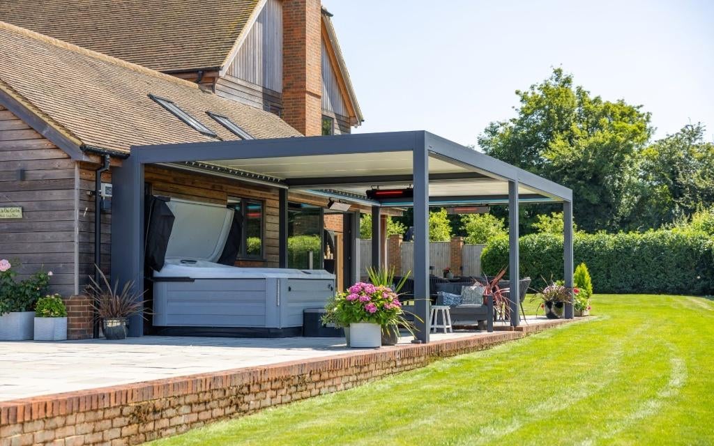 Luxe Aluminium Pergola op Maat – Met 5 Jaar Garantie!!!, Verzenden, Nieuw, Tuinpaviljoen
