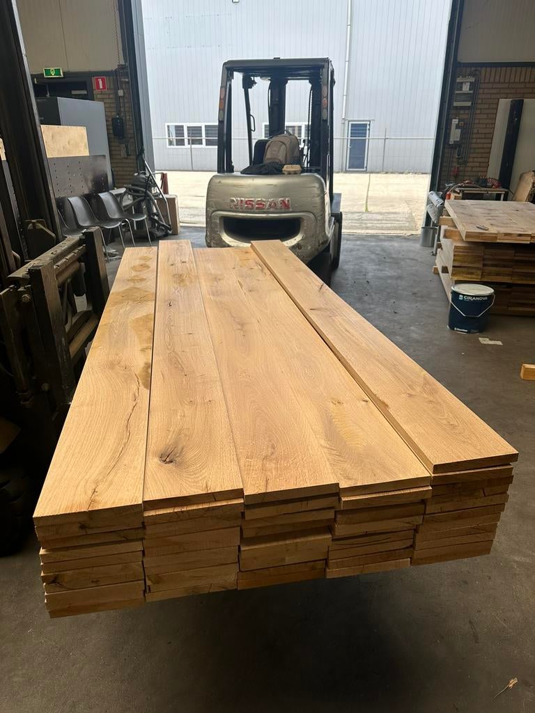 Restpartij EIKEN, Ophalen, Minder dan 25 mm, Eiken, Nieuw