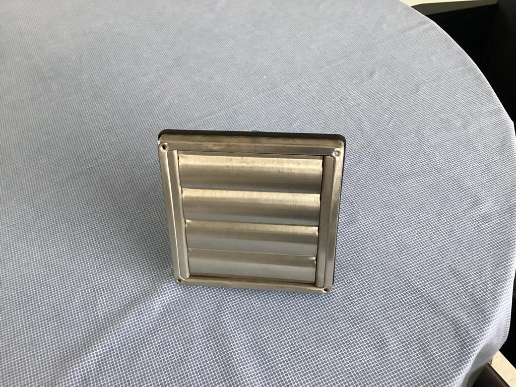 RVS rooster voor afzuigkap, Doe-het-zelf en Verbouw, Ophalen, Zo goed als nieuw, Afzuiger