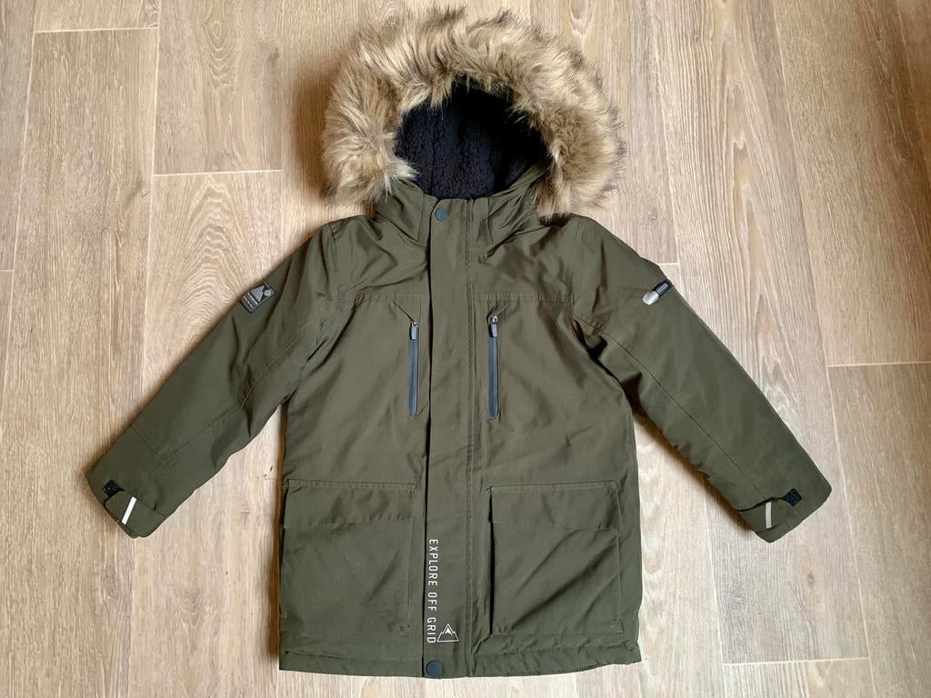 Fijne winterjas C&A jongen maat 122, Kinderen en Baby's, Kinderkleding | Maat 122, Ophalen of Verzenden, Zo goed als nieuw, Jongen