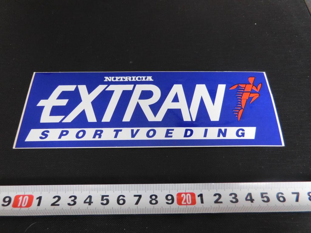 sticker NUTRICIA EXTRAN sportvoeding, Verzamelen, Ophalen, Zo goed als nieuw