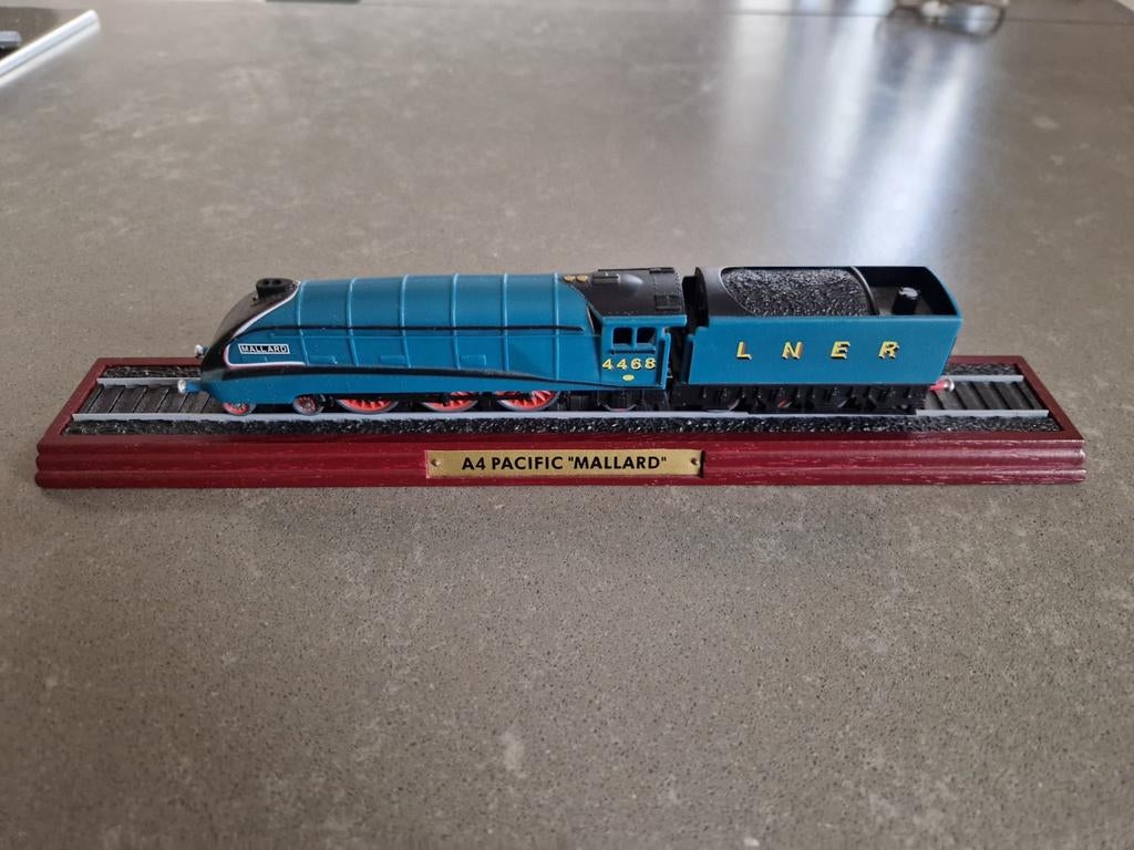 Editions Atlas Stoomlocomotief A4 pacific "Mallard " 1:100, Overige merken, Ophalen of Verzenden, Zo goed als nieuw, Gelijkstroom
