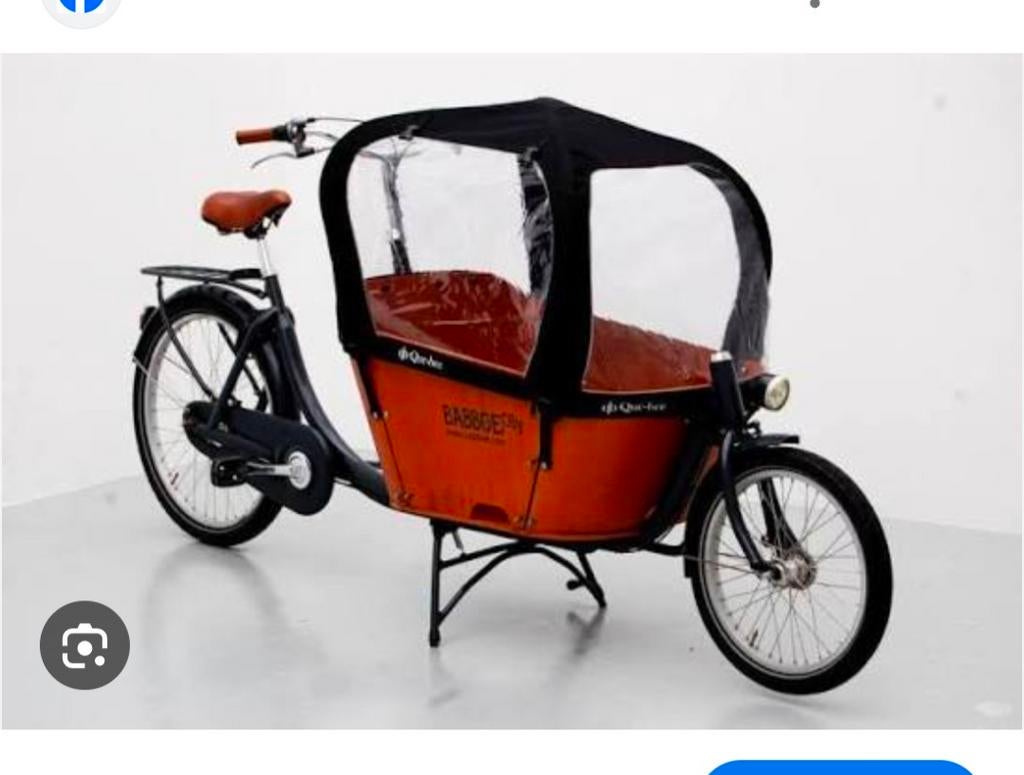 Regentent voor bakfiets, Fietsen en Brommers, Fietsen | Bakfietsen, Ophalen, 4 kinderen of meer