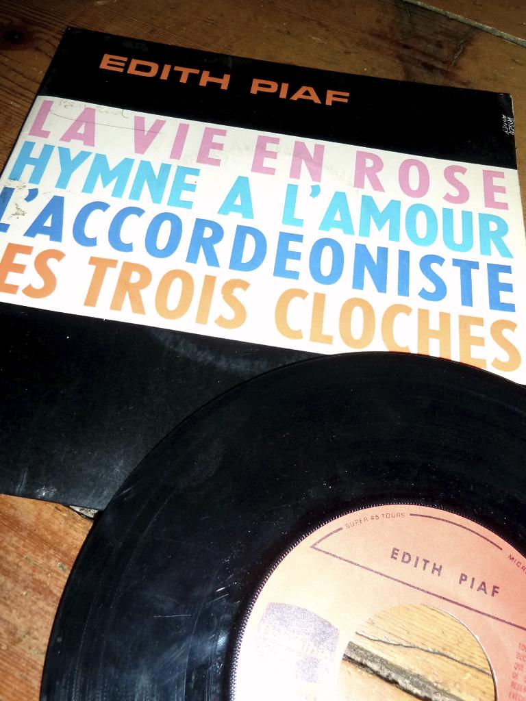 vinyl EP EDITH PIAF LA VIE EN ROSE 1967, Cd's en Dvd's, Vinyl Singles, Ophalen of Verzenden, Gebruikt, Pop, EP