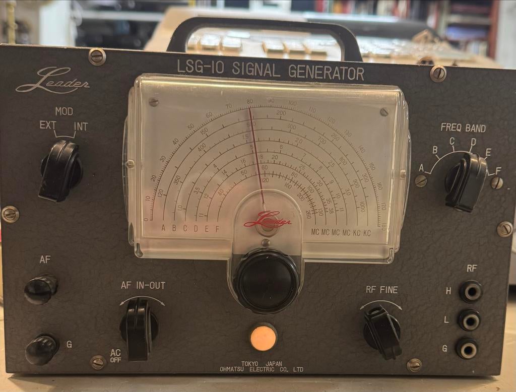 Leader LSG-10 Signaal Generator - Vintage, Ophalen of Verzenden, ., ., .