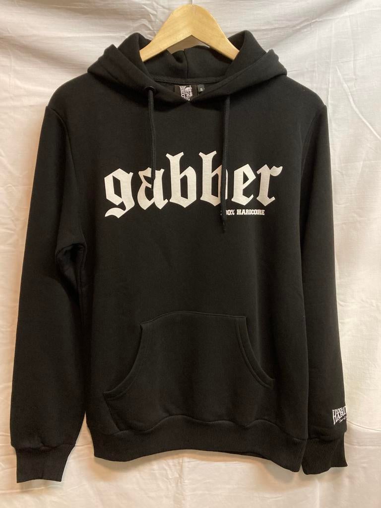 Gabber hardcore hoodie maat S, Verzenden, Nieuw, Maat 46 (S) of kleiner, Zwart