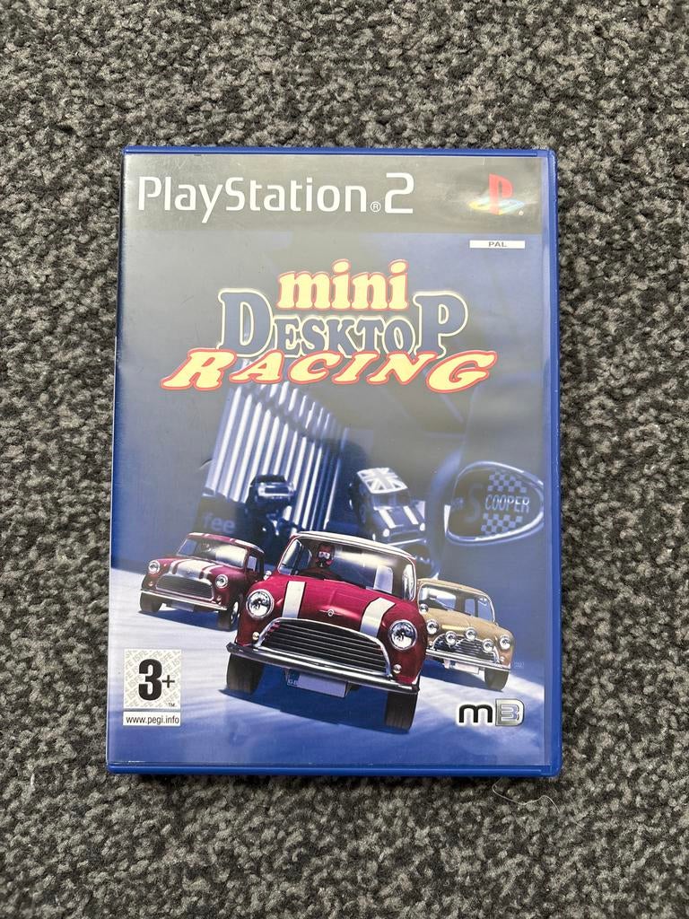Mini Desktop Racing - PS2, Gebruikt, 1 speler, Racen en Vliegen, Eén computer
