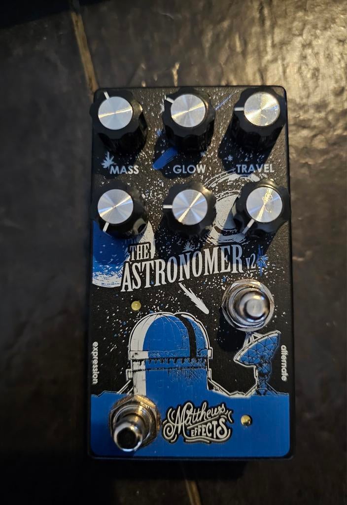Matthews Effects The Astronomer V2 Reverb Pedaal, Muziek en Instrumenten, Effecten, Ophalen of Verzenden, Zo goed als nieuw, Reverb