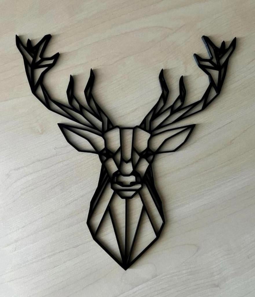 Eland wanddecoratie, Verzenden, Zo goed als nieuw