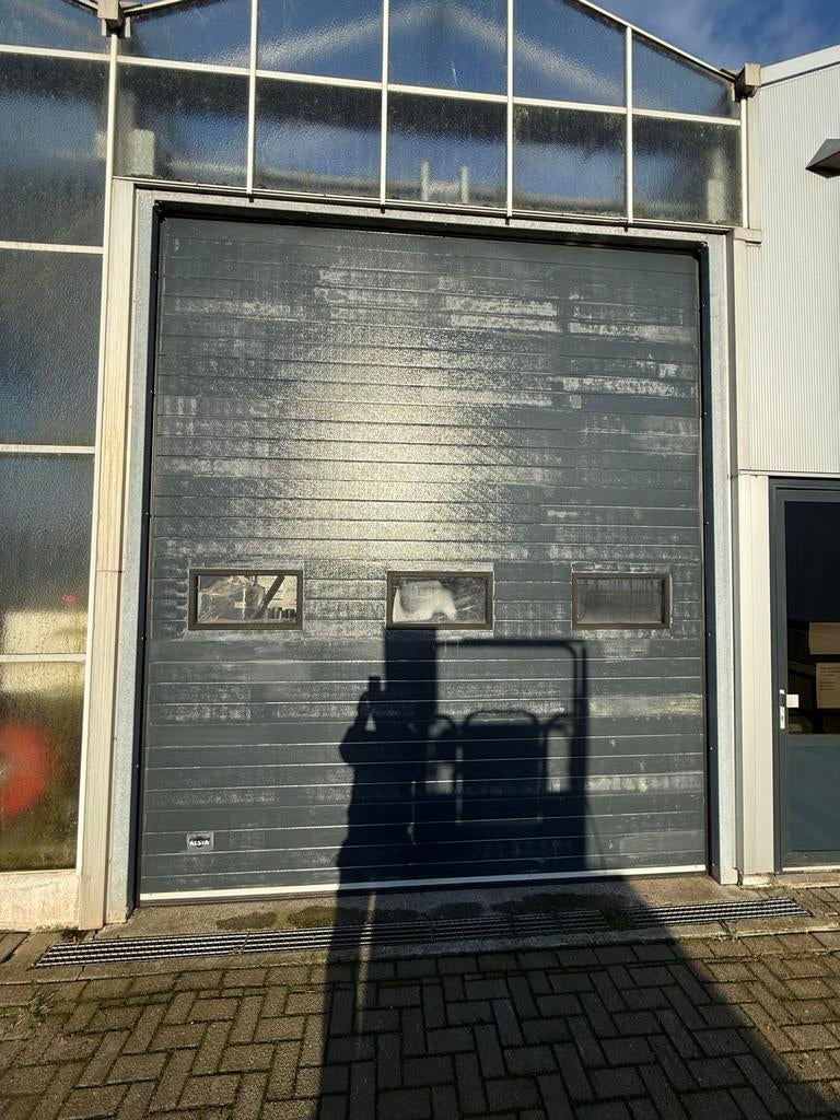 Overheaddeur met rails en beslag - 3570x3570mm, Ophalen of Verzenden, 120 cm of meer, Garagedeur, 215 cm of meer