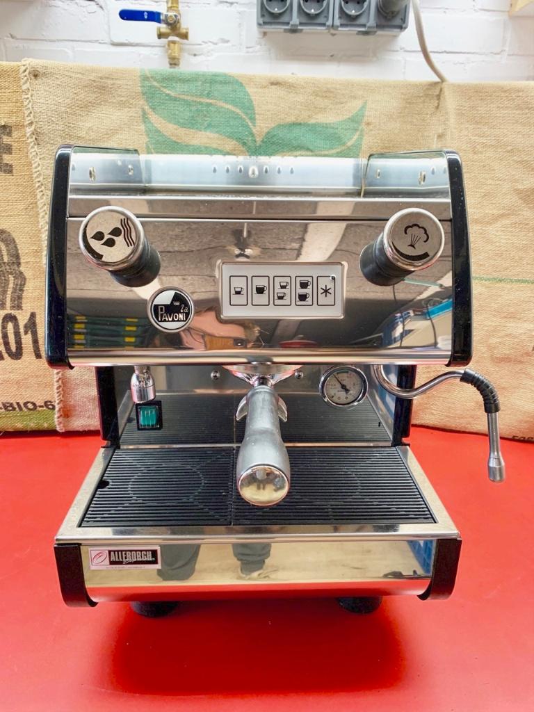 1 groeps espressomachine La Pavoni , Referbished., 10 kopjes of meer, Ophalen, Koffiemachine, Koffiebonen