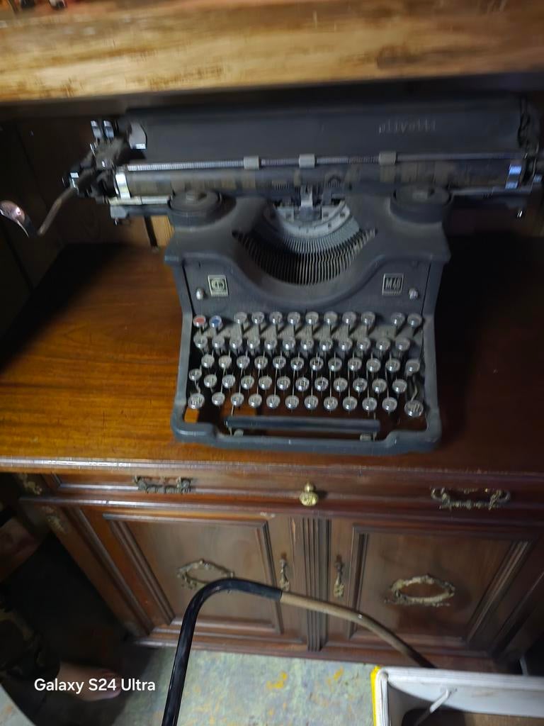 Olivetti M40 typmachines, Ophalen