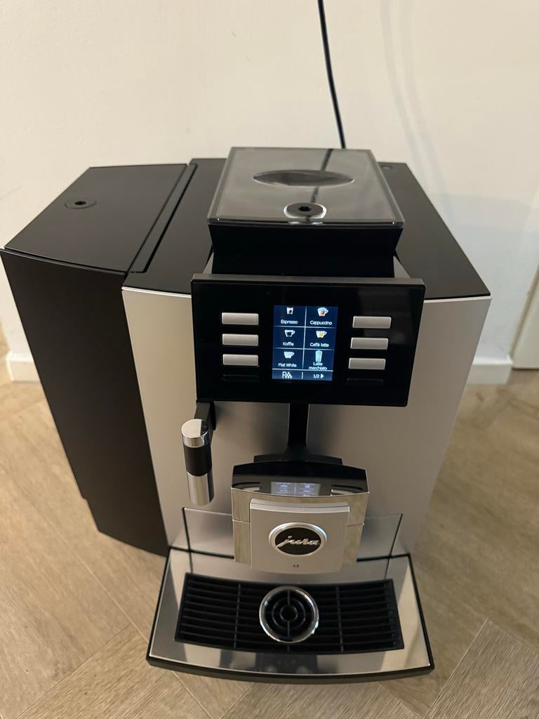 Jura X8 Gereviseerd - 6 Mnd Garantie, Witgoed en Apparatuur, Koffiezetapparaten, Afneembaar waterreservoir, Gebruikt, Espresso apparaat