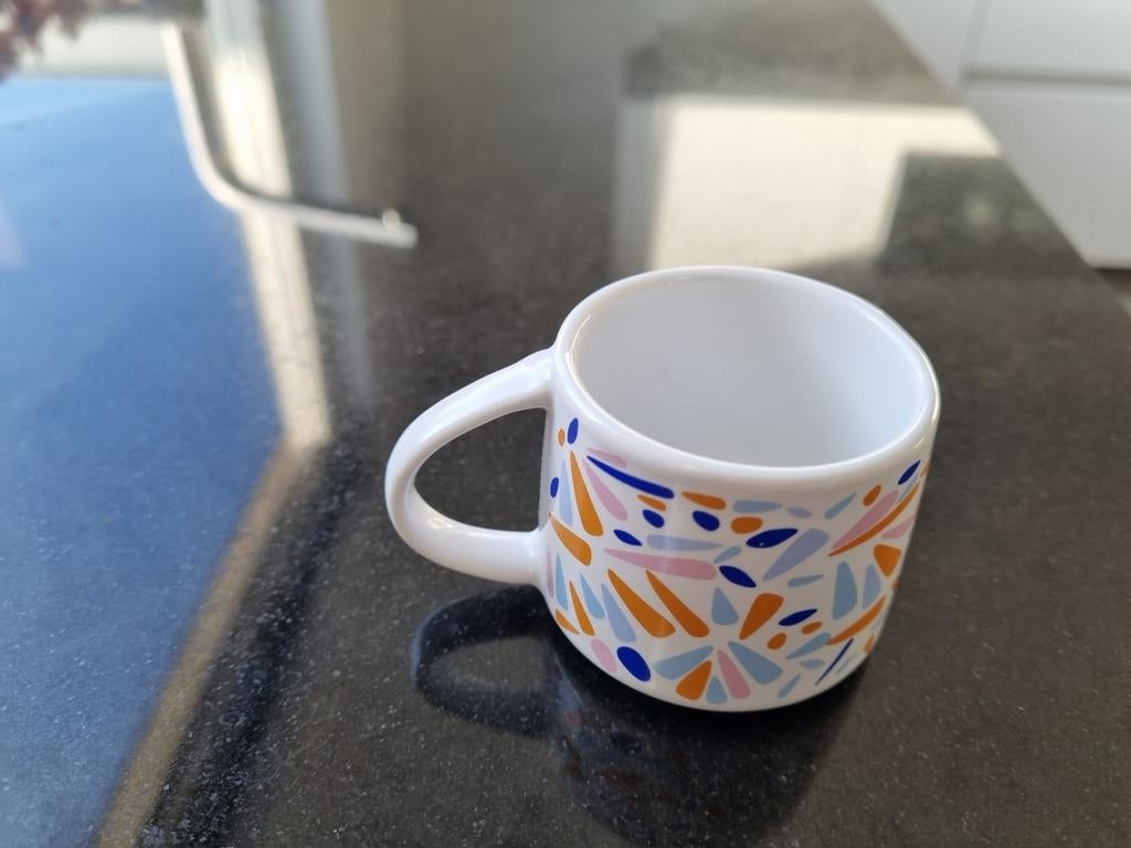 Starbucks,  expressokopje, hoogte 4 cm, Huis en Inrichting, Keuken | Servies, Ophalen, Zo goed als nieuw, Overige stijlen, Kop(pen) en/of Schotel(s)