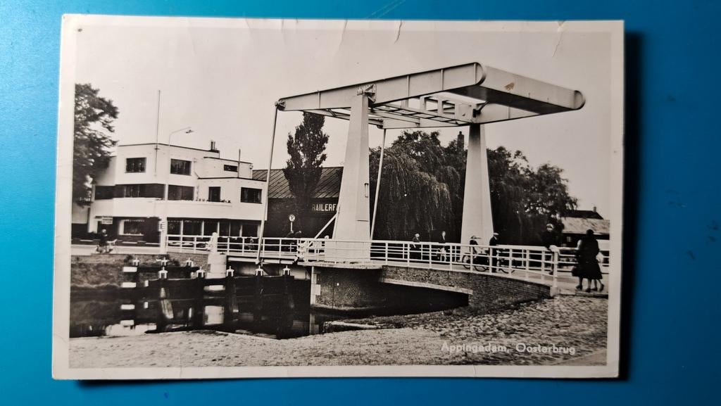Appingedam Oosterbrug, Ophalen of Verzenden, 1960 tot 1980, Gelopen, Groningen
