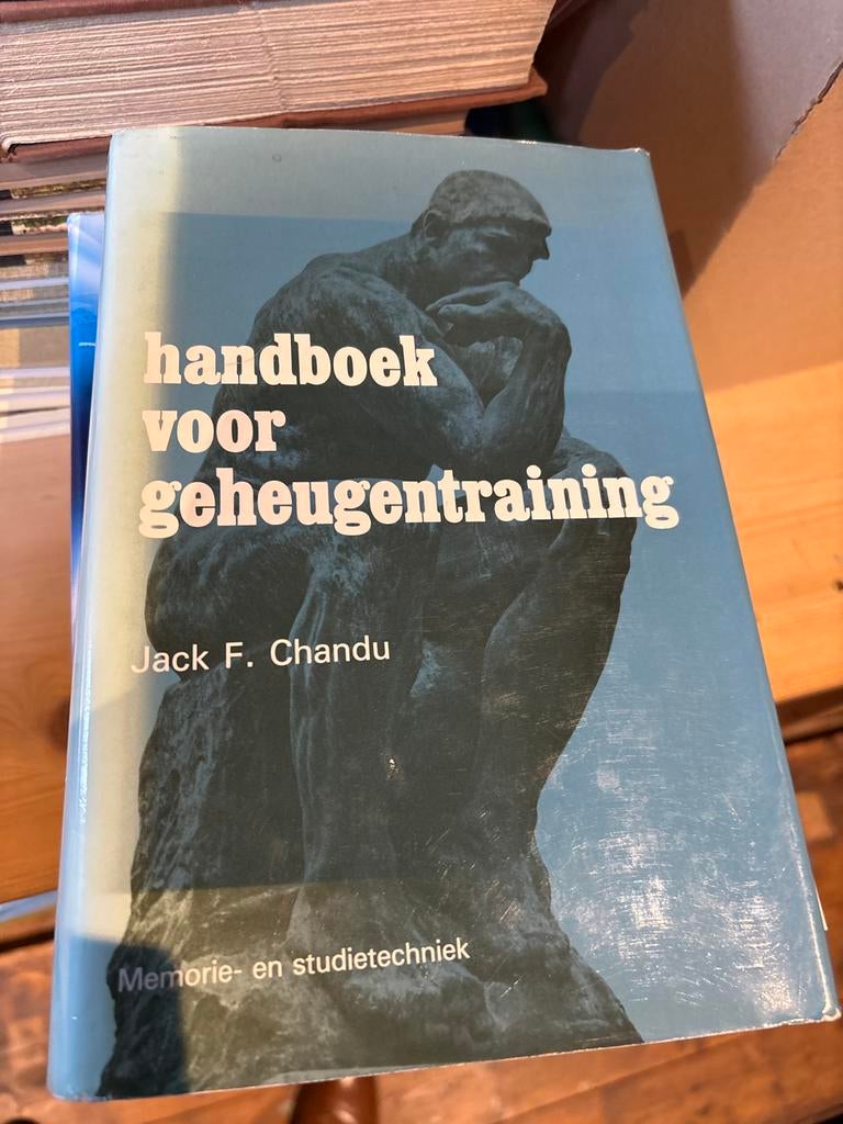 Handboek voor geheugentraining - Jack F. Chandu, Ophalen of Verzenden, Alpha, Gelezen, Niet van toepassing
