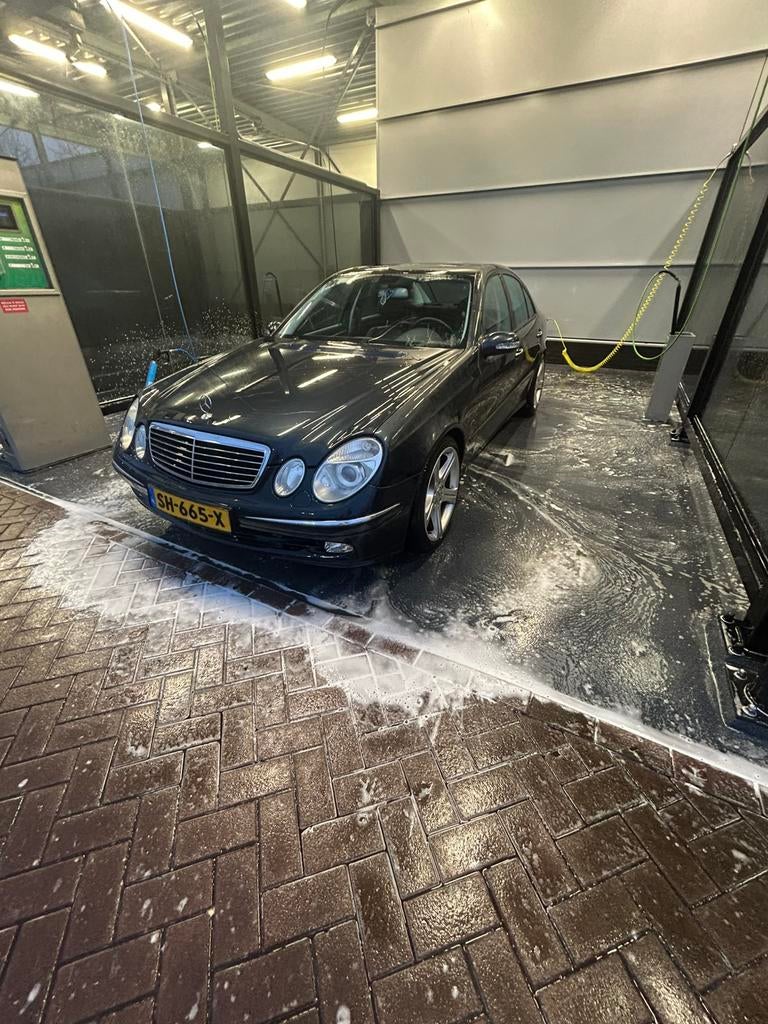 Mercedes-Benz e320 2002 Blijvend Youngtimer, Auto's, Zwart, Particulier, Geïmporteerd, 224 pk